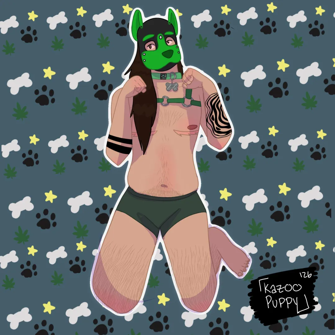 my oc in his gear :3