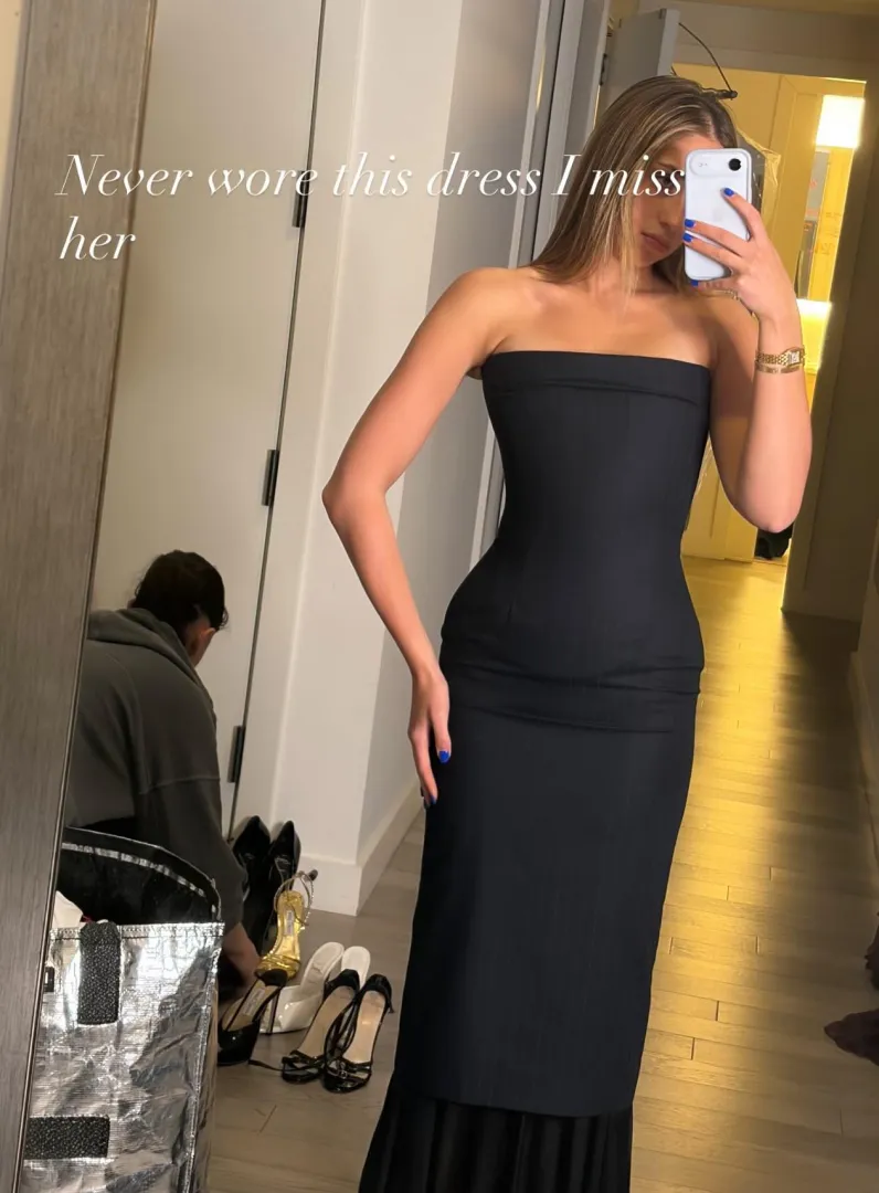 'Never wore this dress I miss her' - IG March 2026