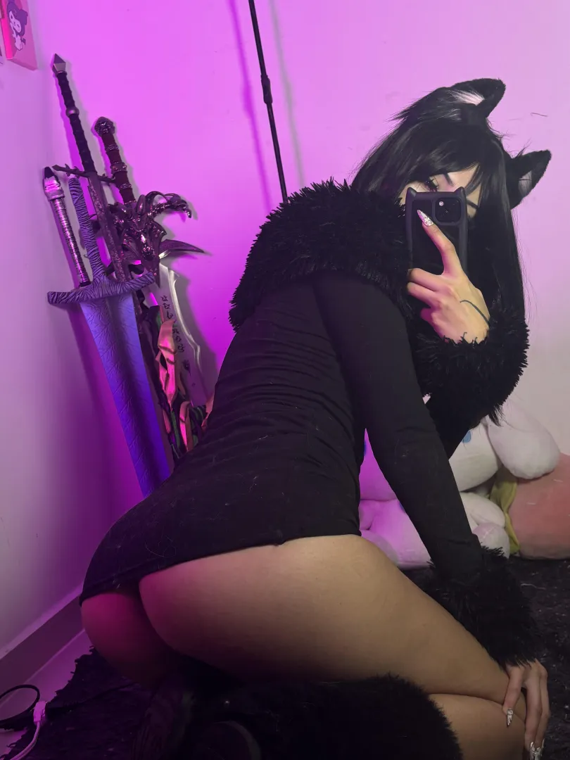 Pet aisle emergency! Your needy kitty nearly choked on daddy's thick load and made a furball mess