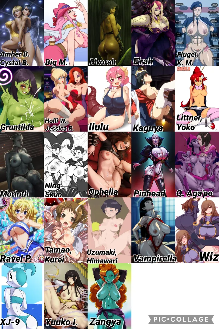 Pick a Rule 34 H.A.R.E.M