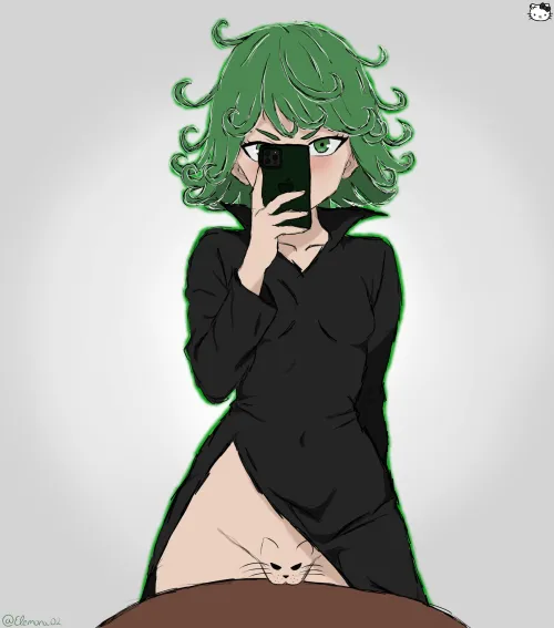 sfw cat Tatsumaki (by me)