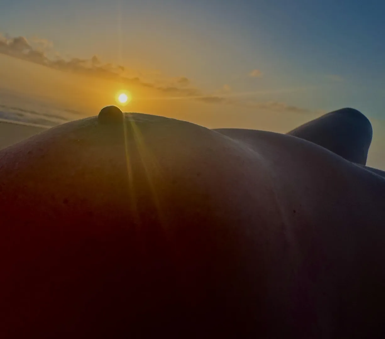 Sunrise over the hills