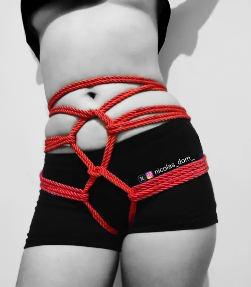 Thank you to my shibari model