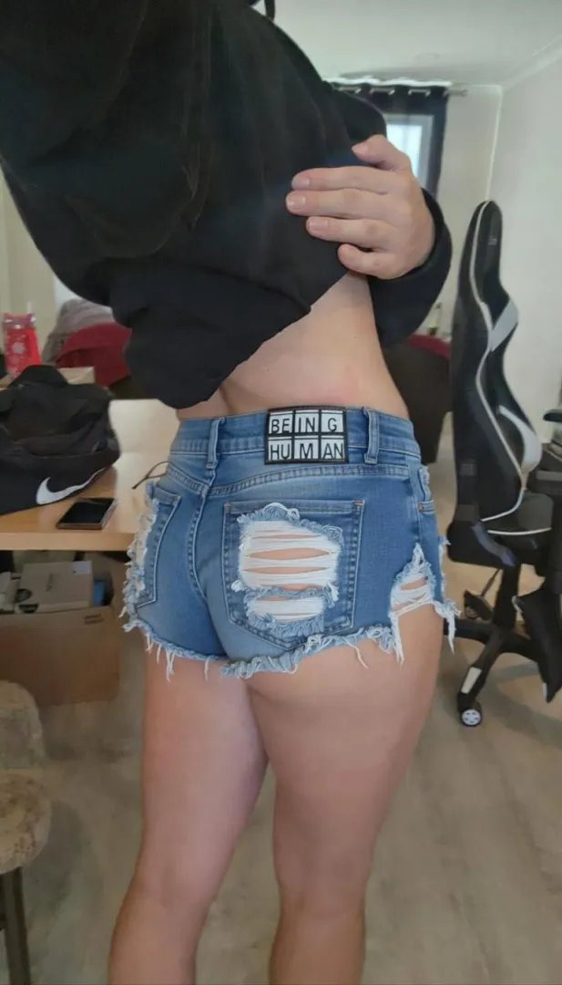 Think I could straddle your face in these shorts?