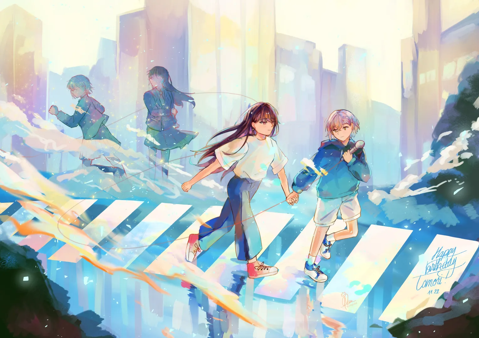 Tomori and Taki [BanG Dream!] (quinyctal)