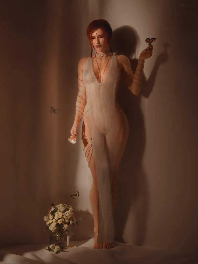 Triss lingerie (lushe3D)