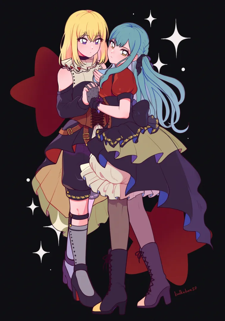 Uika and Sakiko [BanG Dream!] (bulkobon)