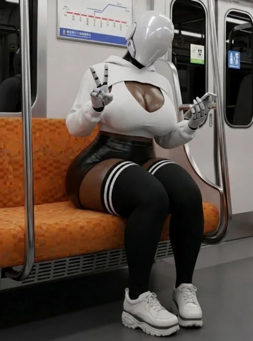 Waiting for the next stop by @sarc0str0phe