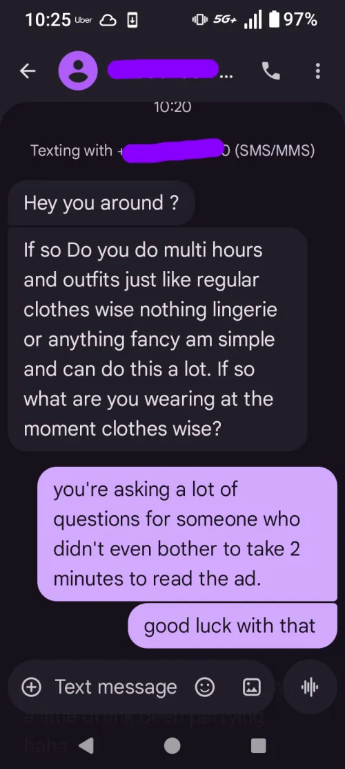 what are you wearing right now?