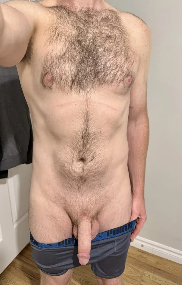 About to jump in the shower after a busy day [40] straight