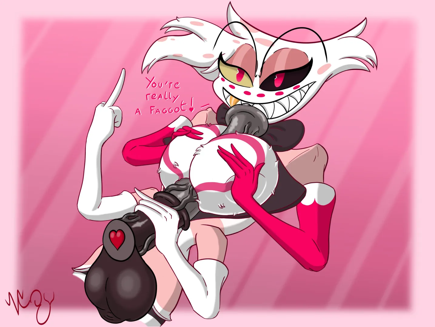 Angel's titjob (Art by Sinyap)