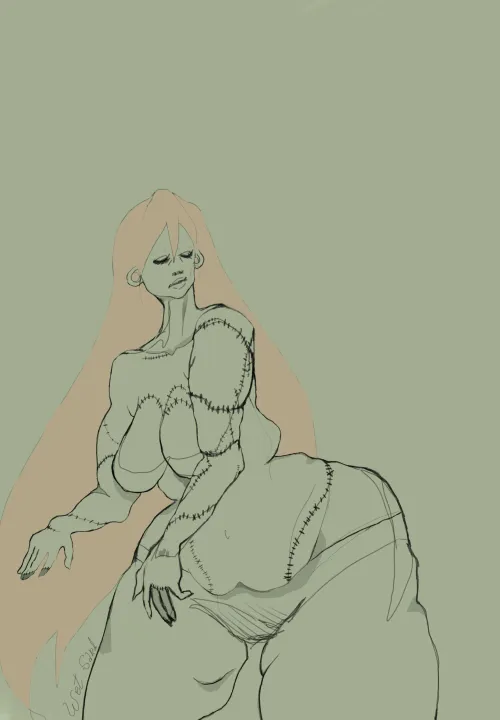 My oc Evening made by me