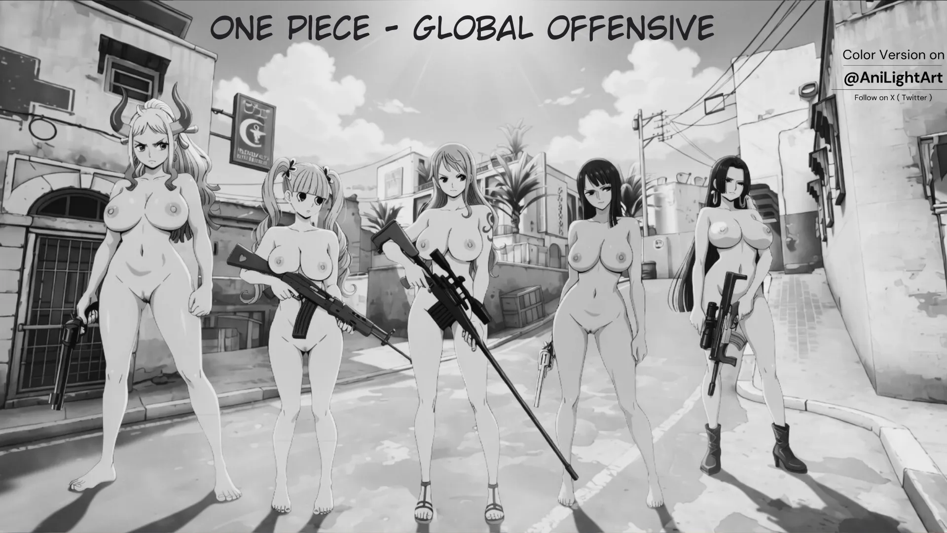 One piece - Global Offensive(AnyLightArt)
