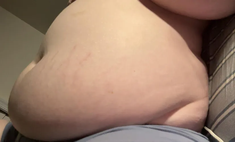 Packed your whole family in here! My belly is so tight  {f}