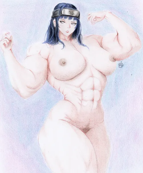 Perhaps Hinata trained too hard