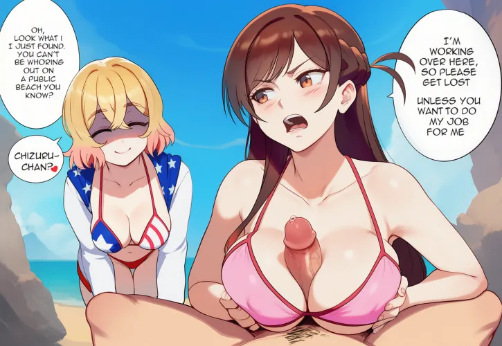 Prostitute is working overtime ️