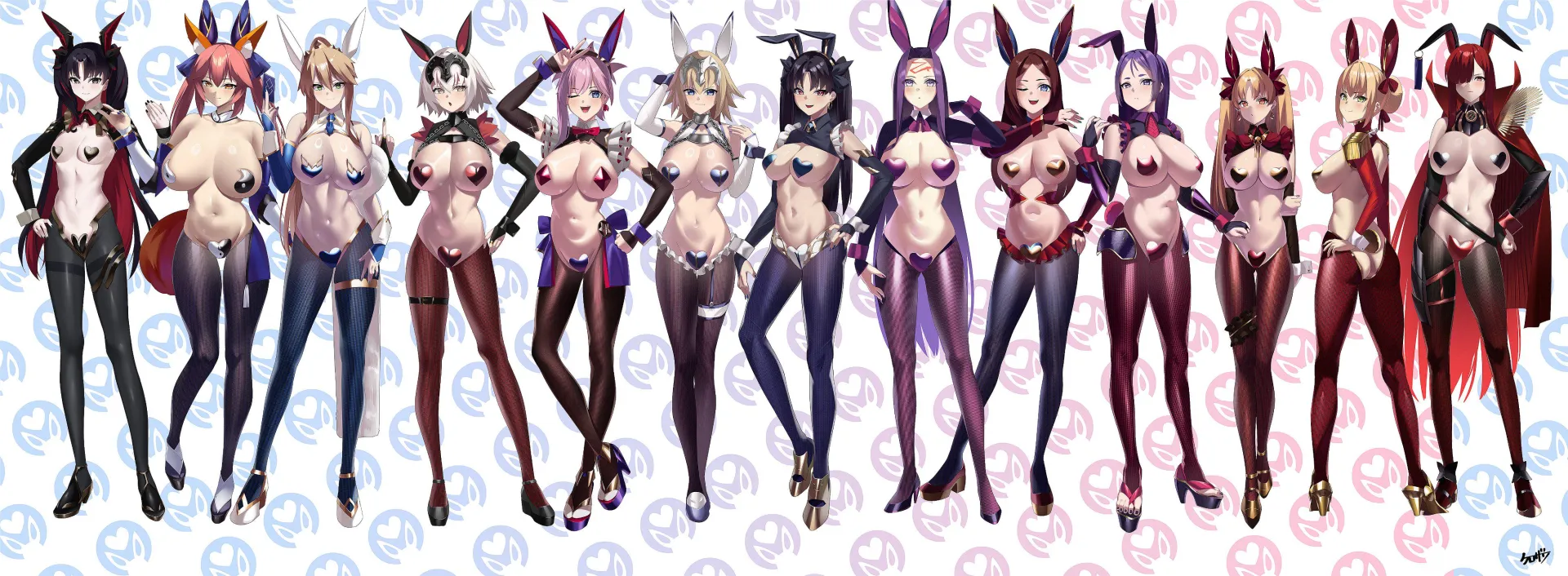 Two bunnies are going to bed with you, who are you picking?