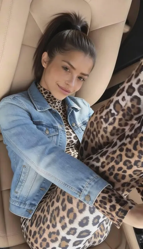 You'll never stop pulling my pony and this leopard wont change her spots, guess we are both committed?