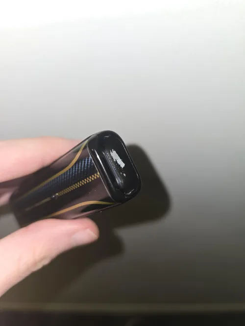 Coating rubbing off on pod device
