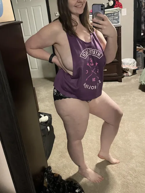 Smiling through the sag of post breastfeeding 