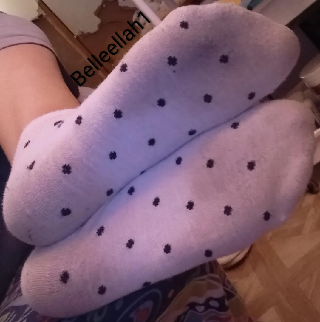 10 day worn socks ready to ship! Lots of sweaty workouts included. Message me to claim