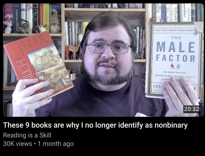 any recommendations for books that changed your gender?