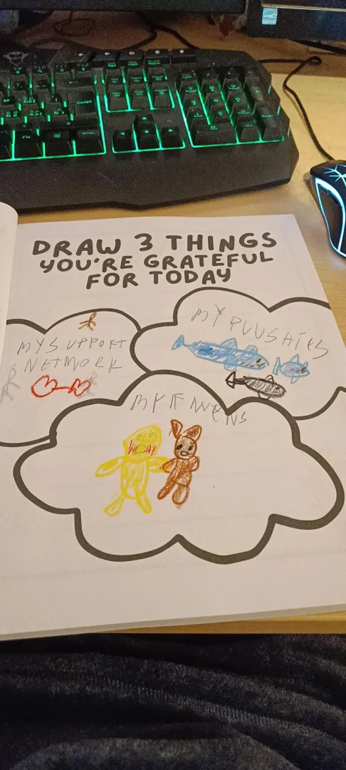 anyone else hab a little space activity book