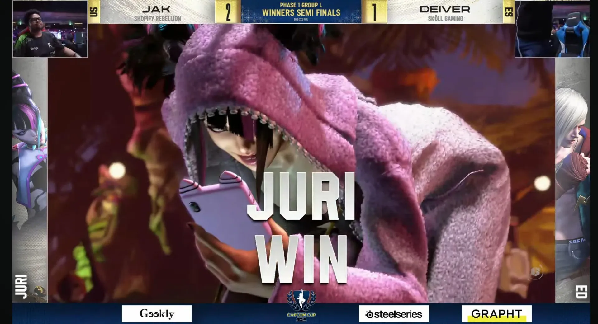 Congratulations to Jak on his victory against Deiver !