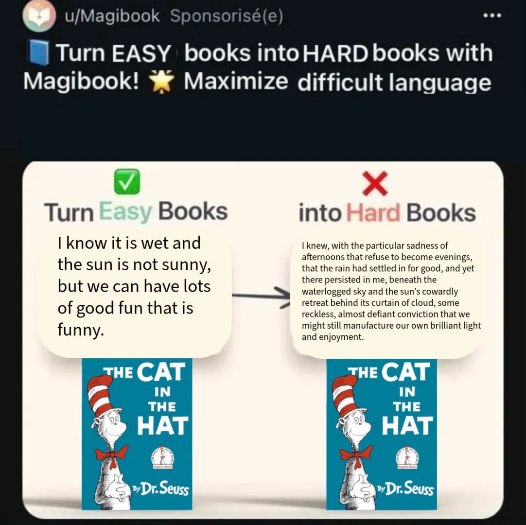 Finally I can enjoy the stories the plebs are reading.