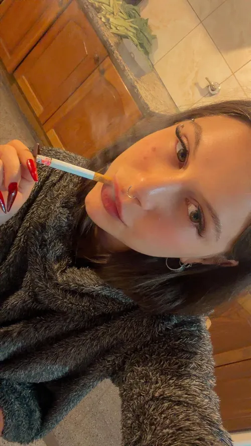 I could make this cigarette last… just to keep you watching longer