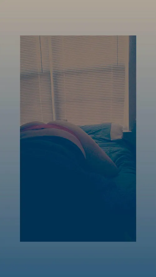 i wonder if my neighbor saw me this morning 