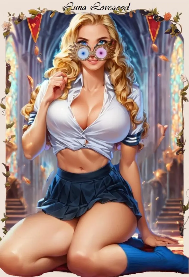 Luna Lovegood's Chocolate Frog Card (RohSaw)