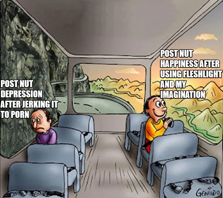 Not hating on porn but for me this is so much better