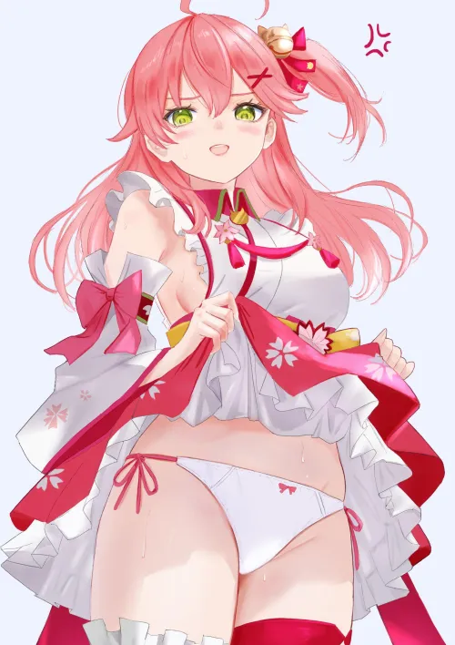 Sakura Miko’s panties