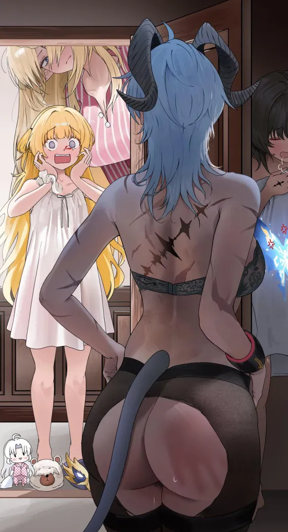 Spanked Zani from Behind [Wuthering Waves]