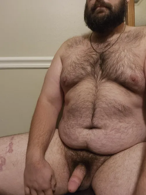 Taking a break before Showering