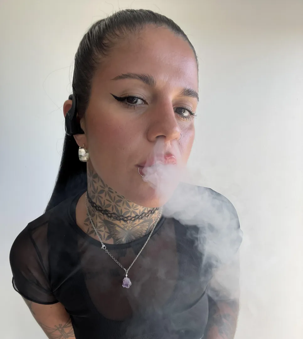 Te envolveré en mi humo hoy