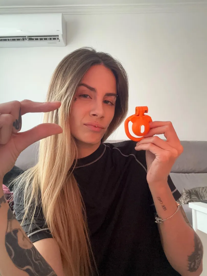 Your little dick should be locked up every day