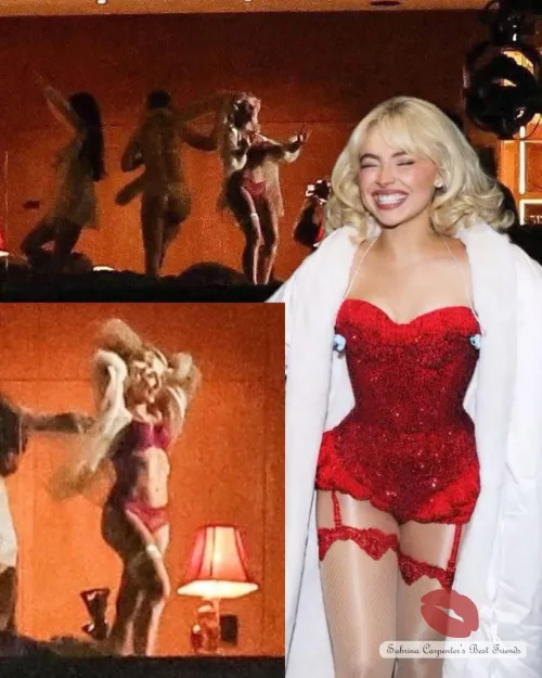 After a while gone, Sabrina was spotted filming a music video in Los Angeles! What do you think it is?