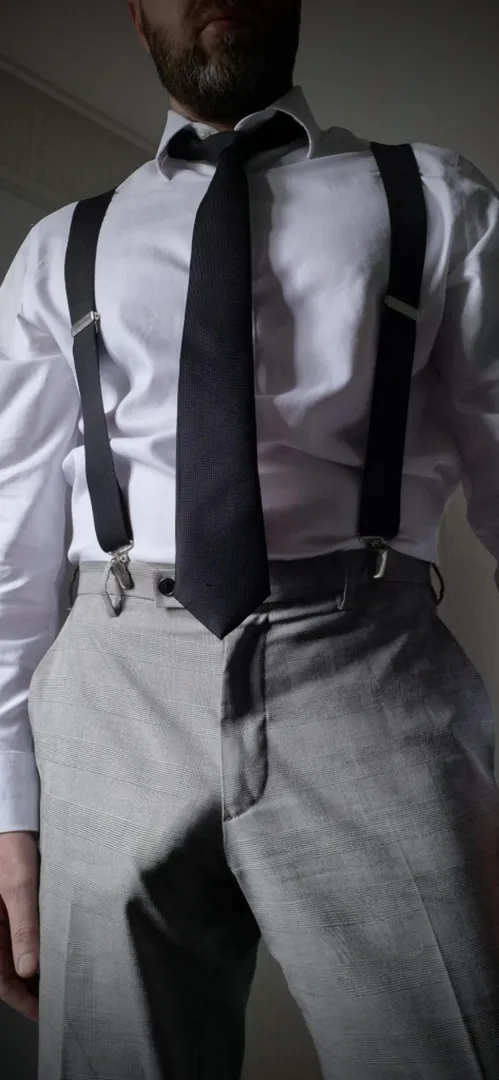 Are grey suit pants as appealing as grey sweatpants?