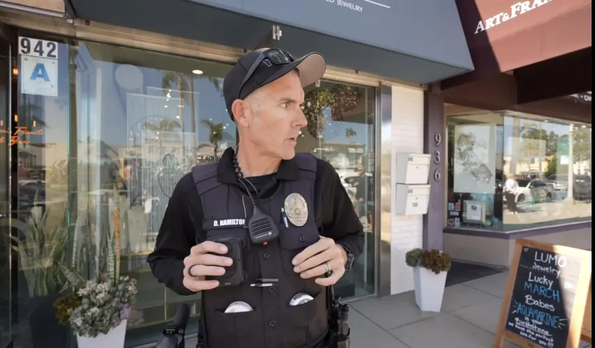 Coronado PD in San Diego carrying duelies