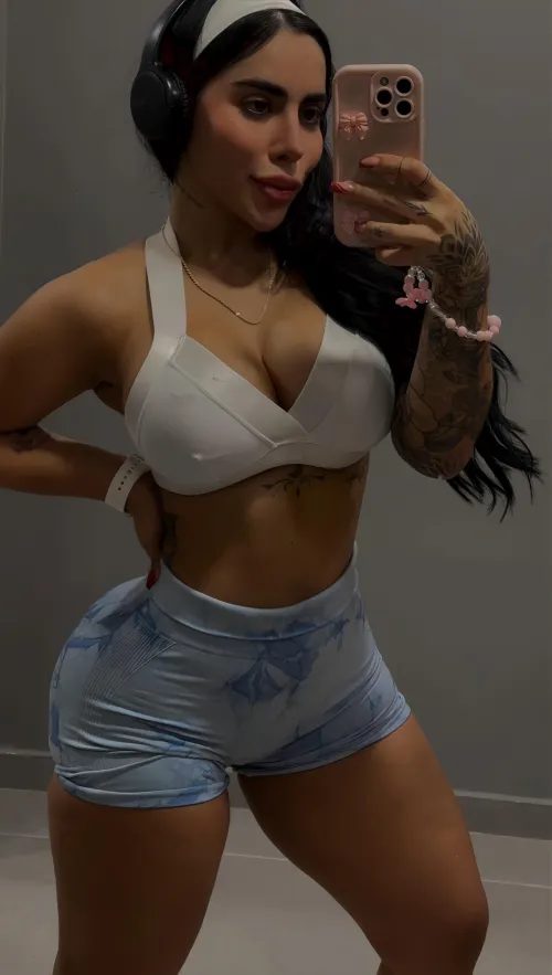 I chose something comfy today… but a little flirty too