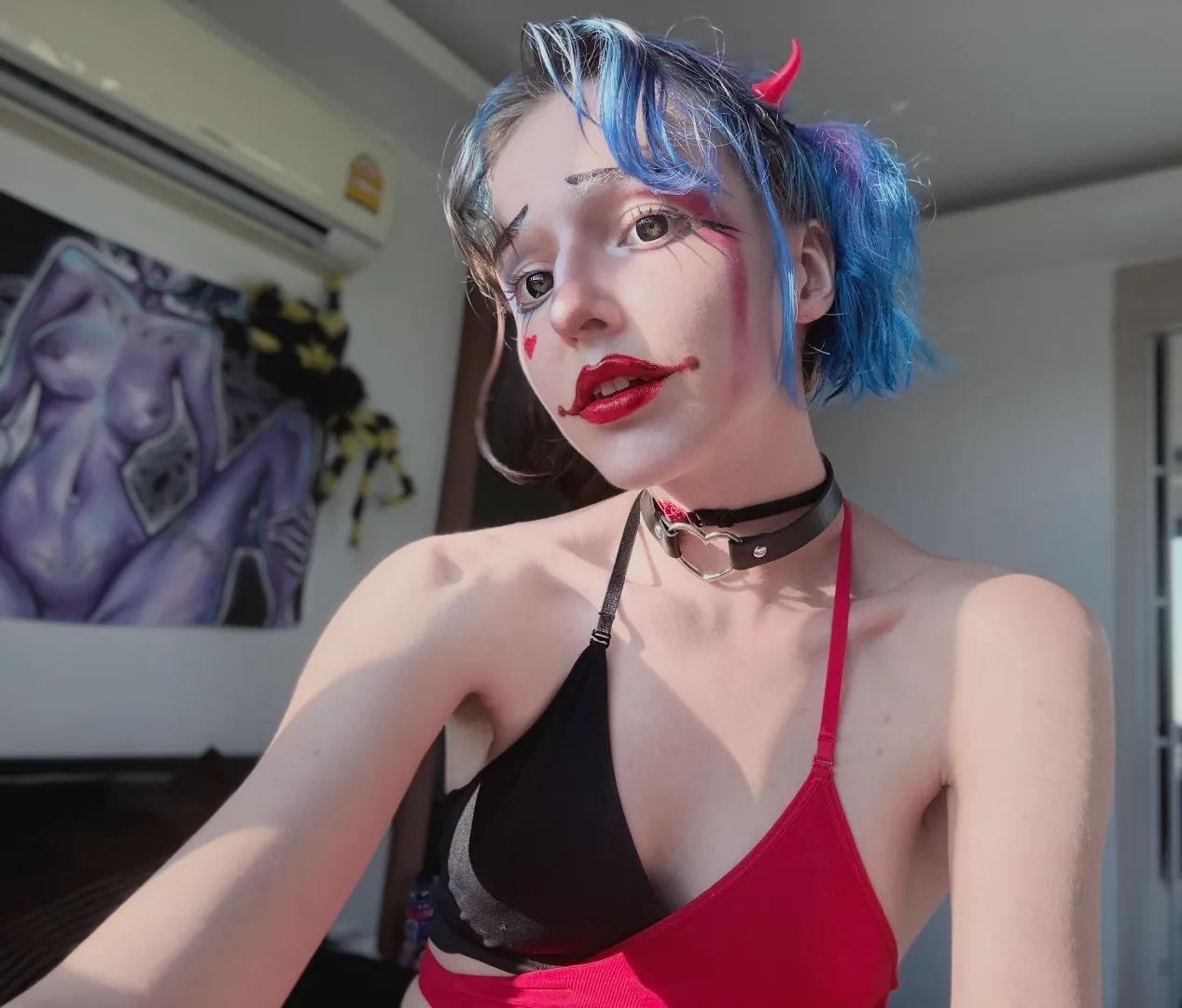 I hold back the sparkle in my eyes