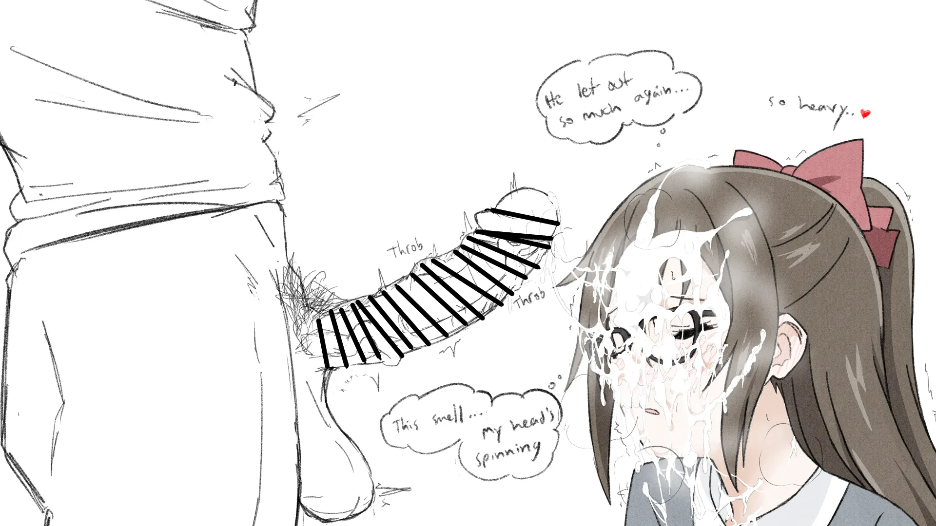 I love when someone forcefully cums all over my face, it means I did a good job at being their rape toy