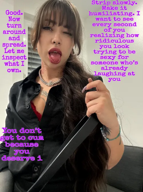 I want to see you try to be sexy while I'm literally laughing at you!