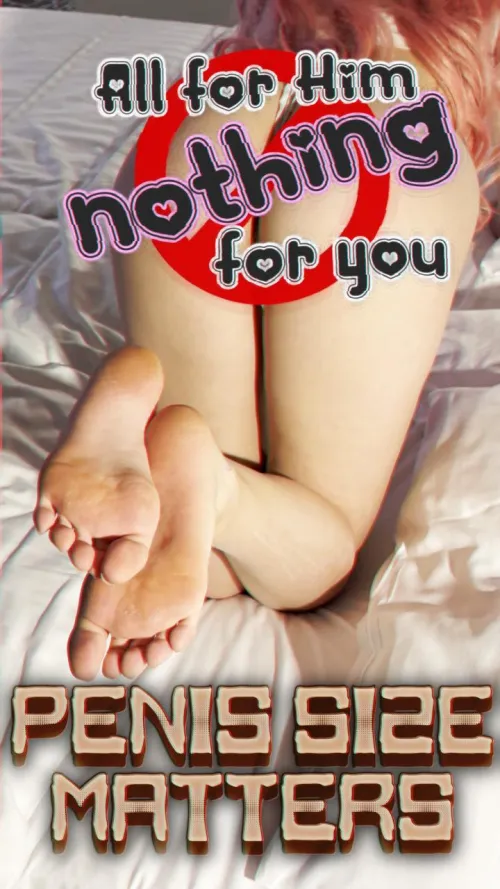 If you think you're gonna please me with that tiny clit, turn around