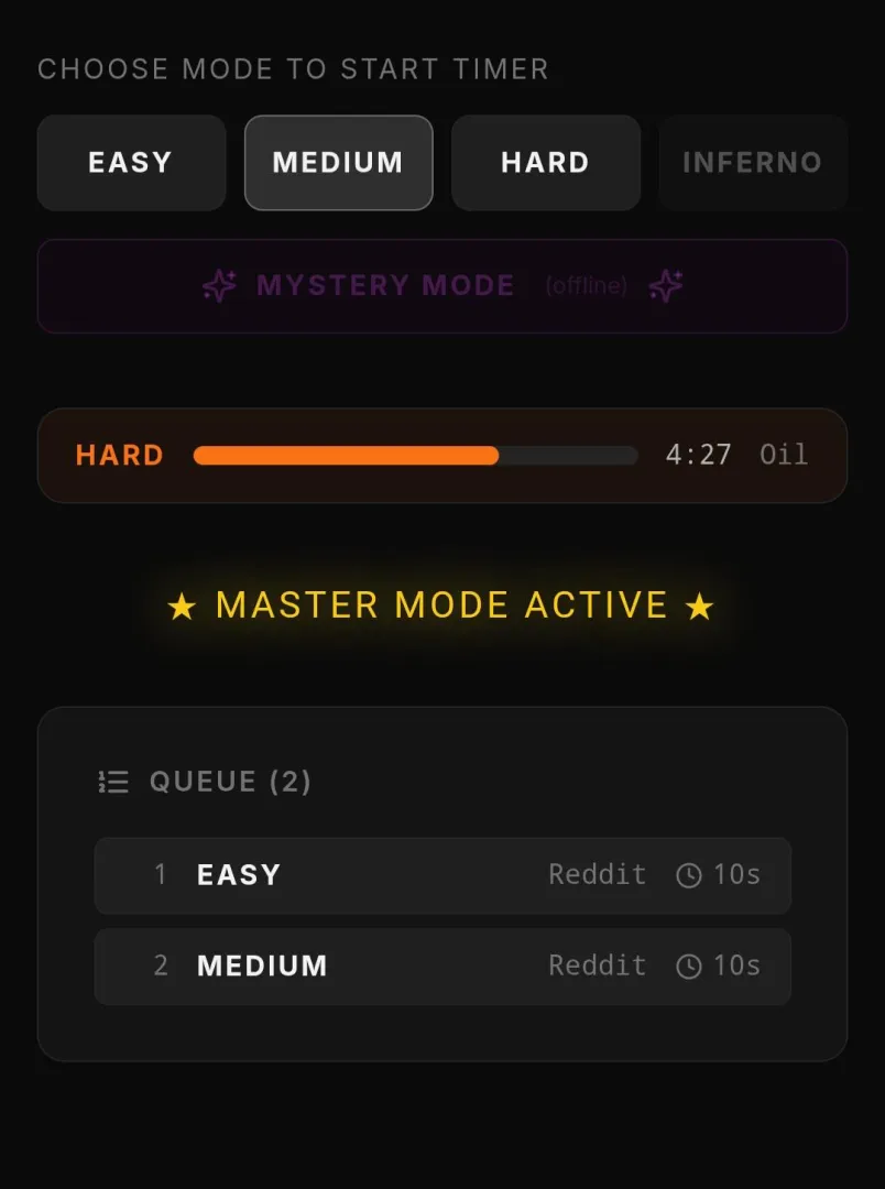 Im wanting help testing vibe/machine controltimer app.