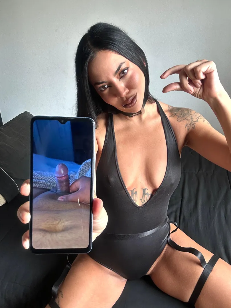 Its not my fault you have a small dick