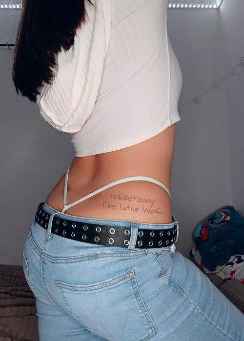 Just noticed my straps showing while I study