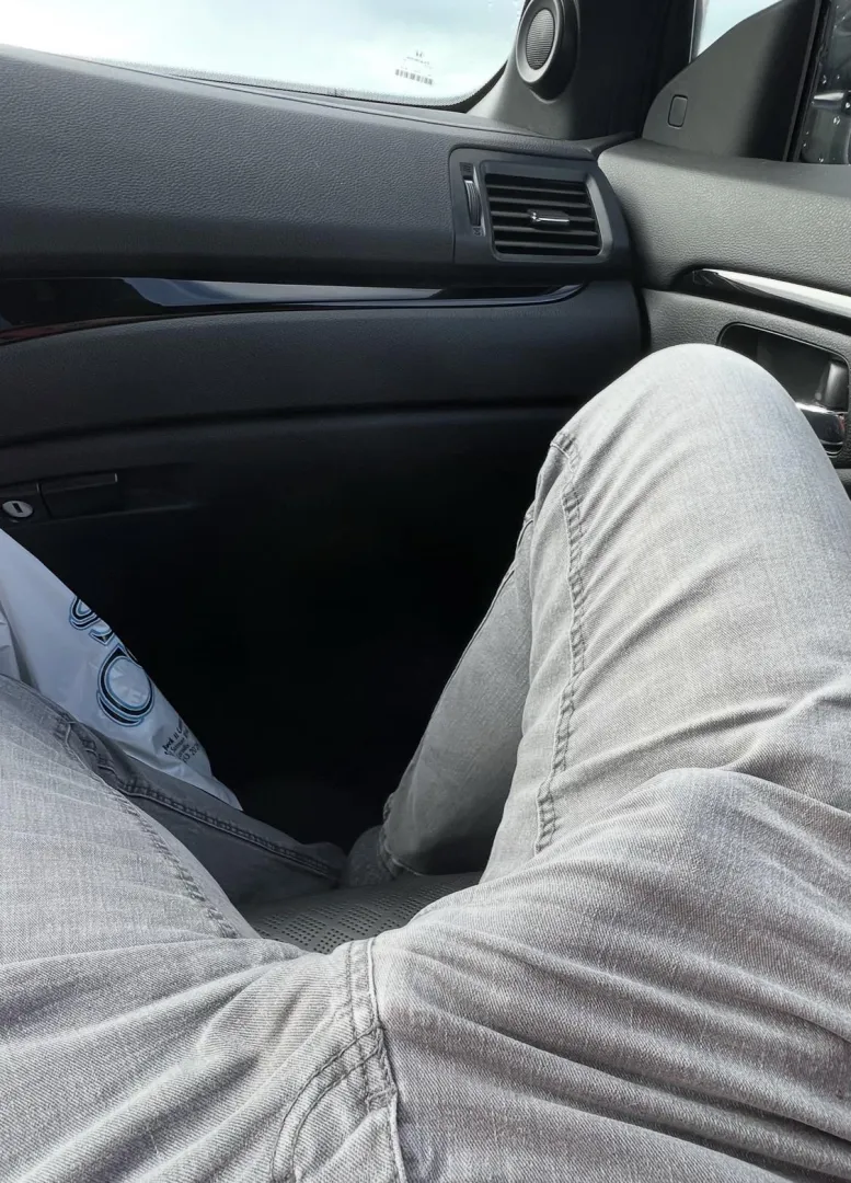 My bf just picked me up from work